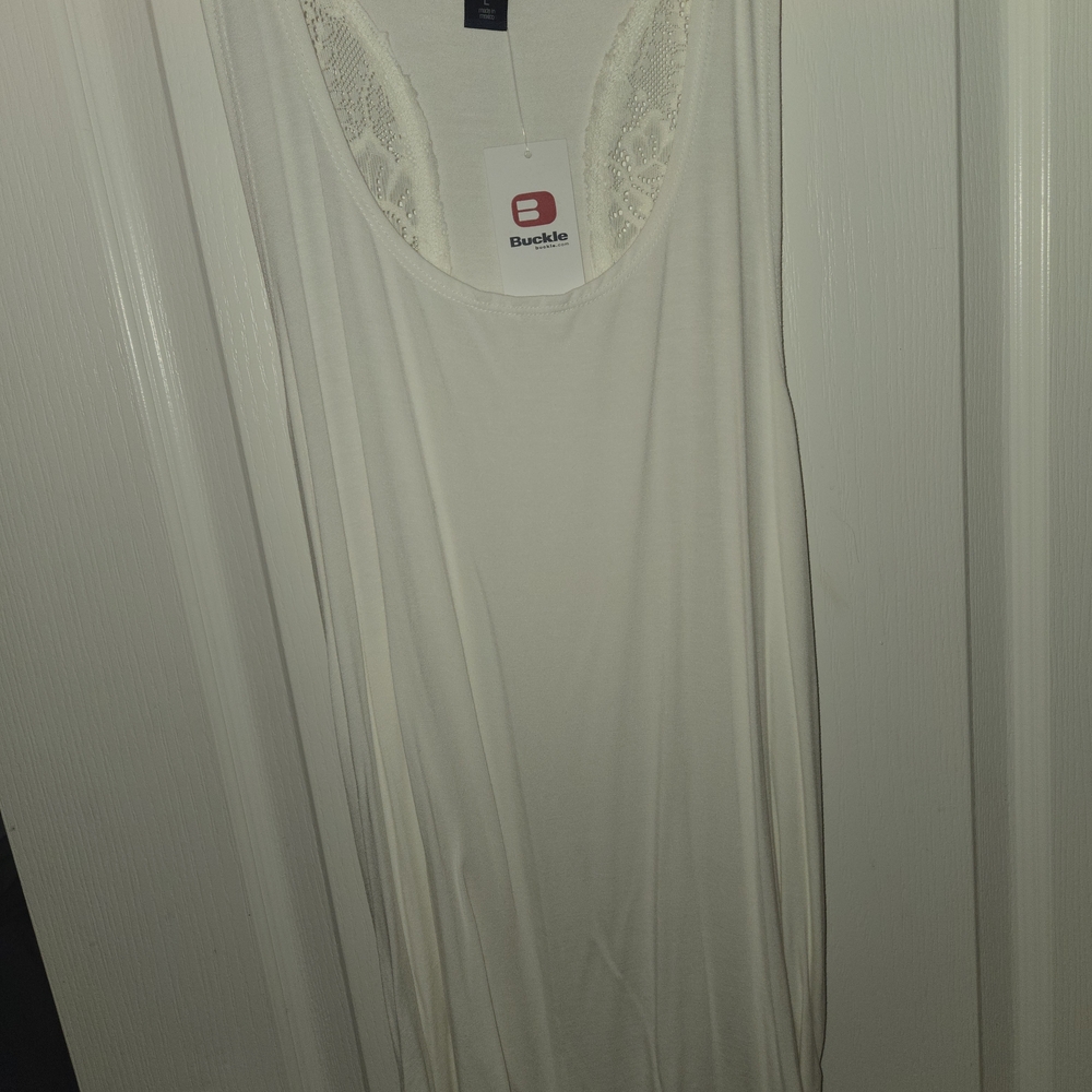 Buckle Women's Ivory Lace Chemise